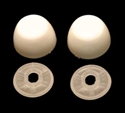 Picture of Universal Plastic White Bolt Caps-PS2077